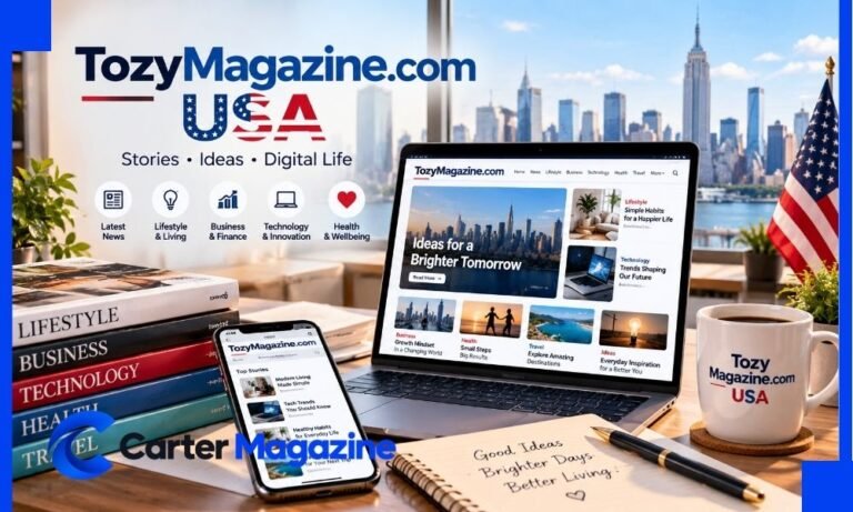 TozyMagazine.com USA: A Complete Guide to Tozy Magazine, Its Content, U.S. Readers and What the Website Offers in 2026 TozyMagazine.com USA
